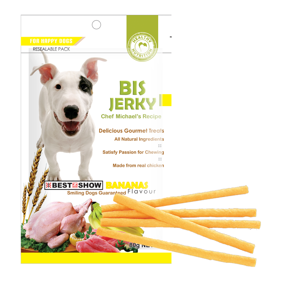 BIS Jerky — Banana Flavour (70 g)