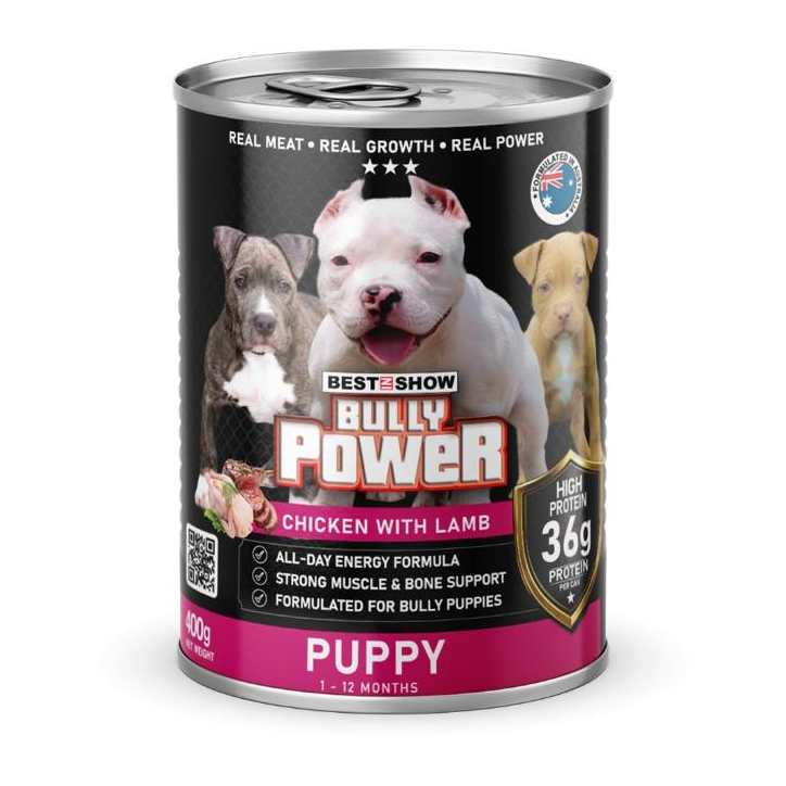 Bully Power — Bully Power Puppy — Chicken with Lamb (400 g)