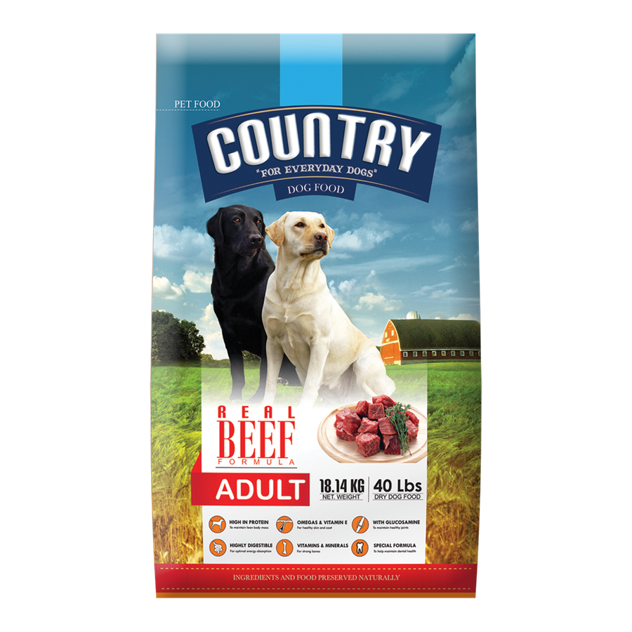 Country — Adult Beef (40 lbs)