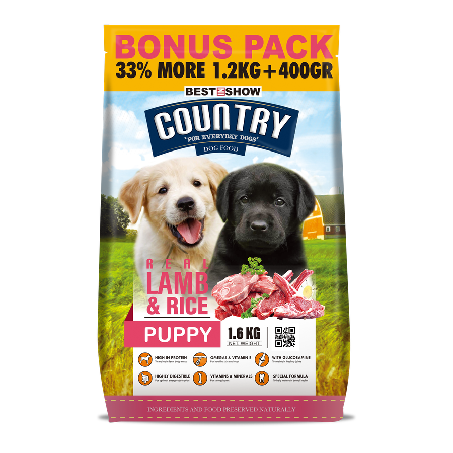 Country — Puppy Lamb & Rice (1.6 kg)