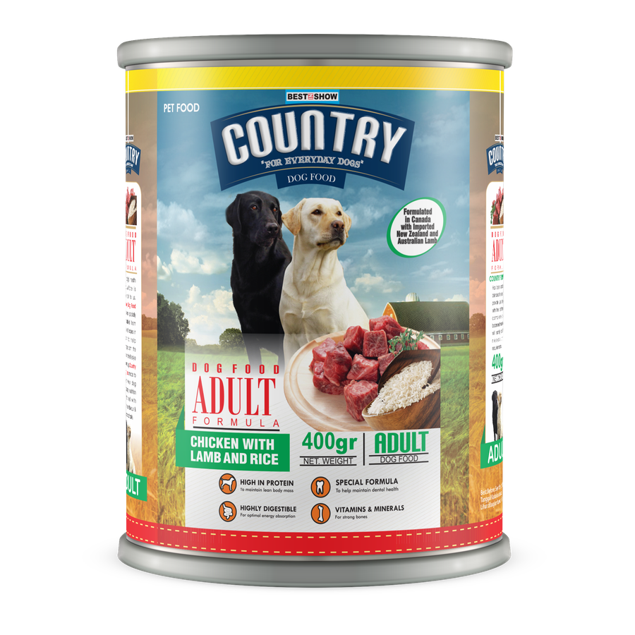 Country — Chicken with Lamb & Rice (400 g)