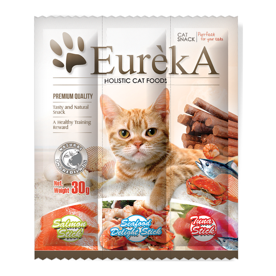 Eureka — Eureka Cat Snack — Cat Love, Chicken & Salmon (30 g)