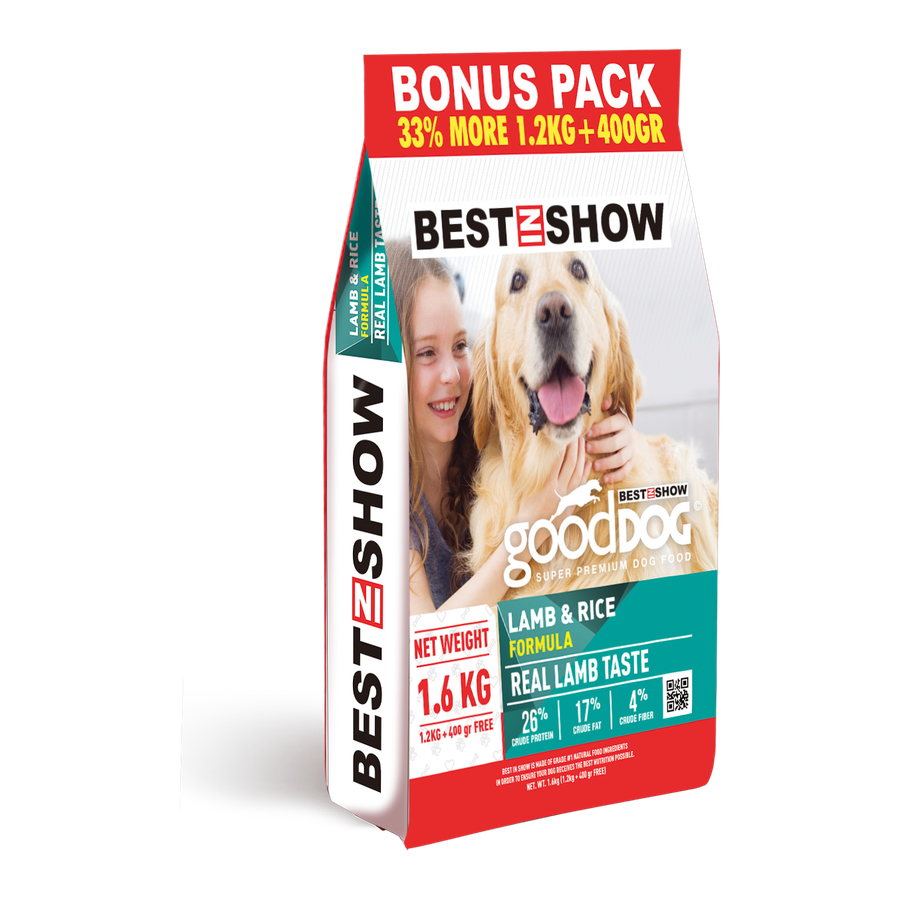 Good Dog Best In Show Dry — Lamb (1.6 kg)