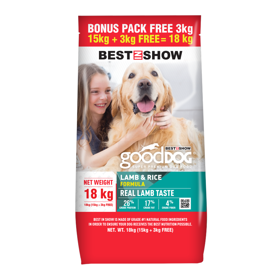 Good Dog Best In Show Dry — Lamb (18 kg)