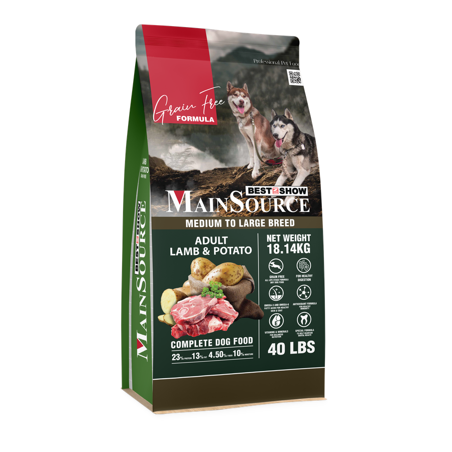 MainSource — Adult Lamb & Potato (40 lbs)