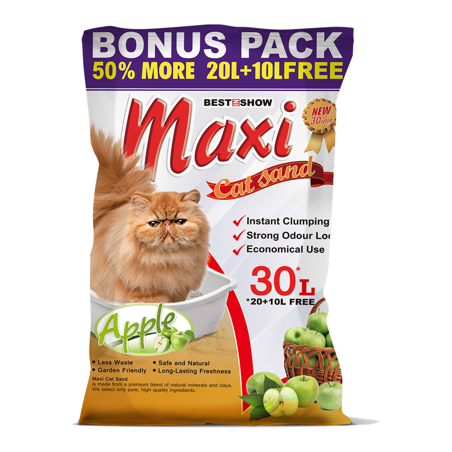 Maxi Cat Cat Sand — Apple (30 L)