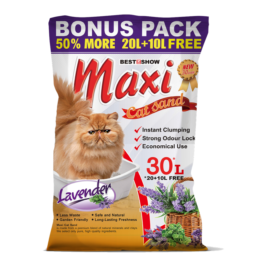 Maxi Cat Cat Sand — Lavender (30 L)