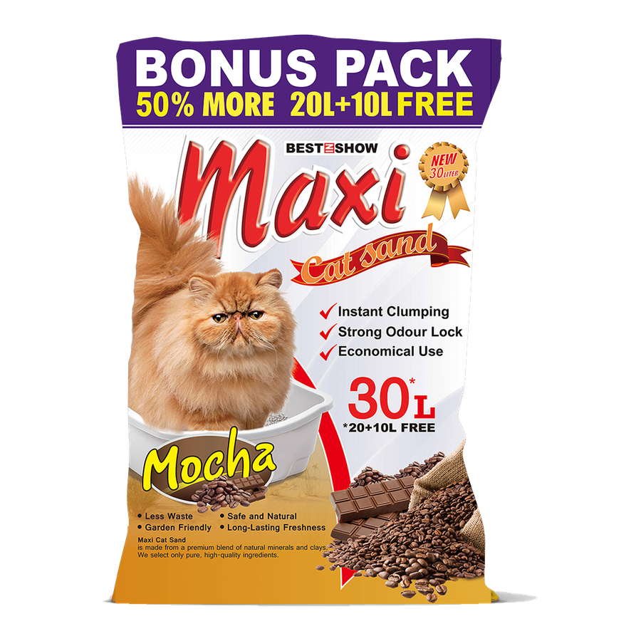 Maxi Cat Cat Sand — Mocha (30 L)