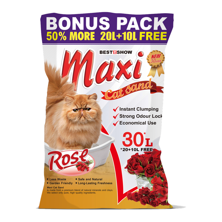 Maxi Cat Cat Sand — Rose (30 L)