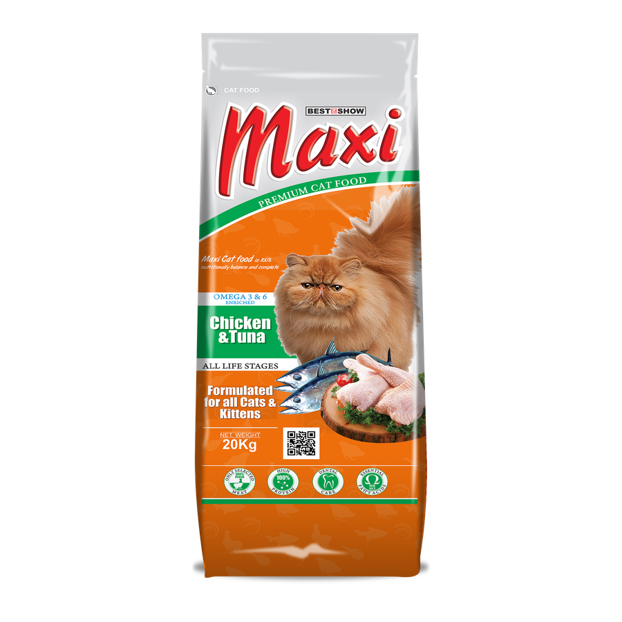 Maxi Cat Chicken & Tuna — Chicken & Tuna (20 kg)