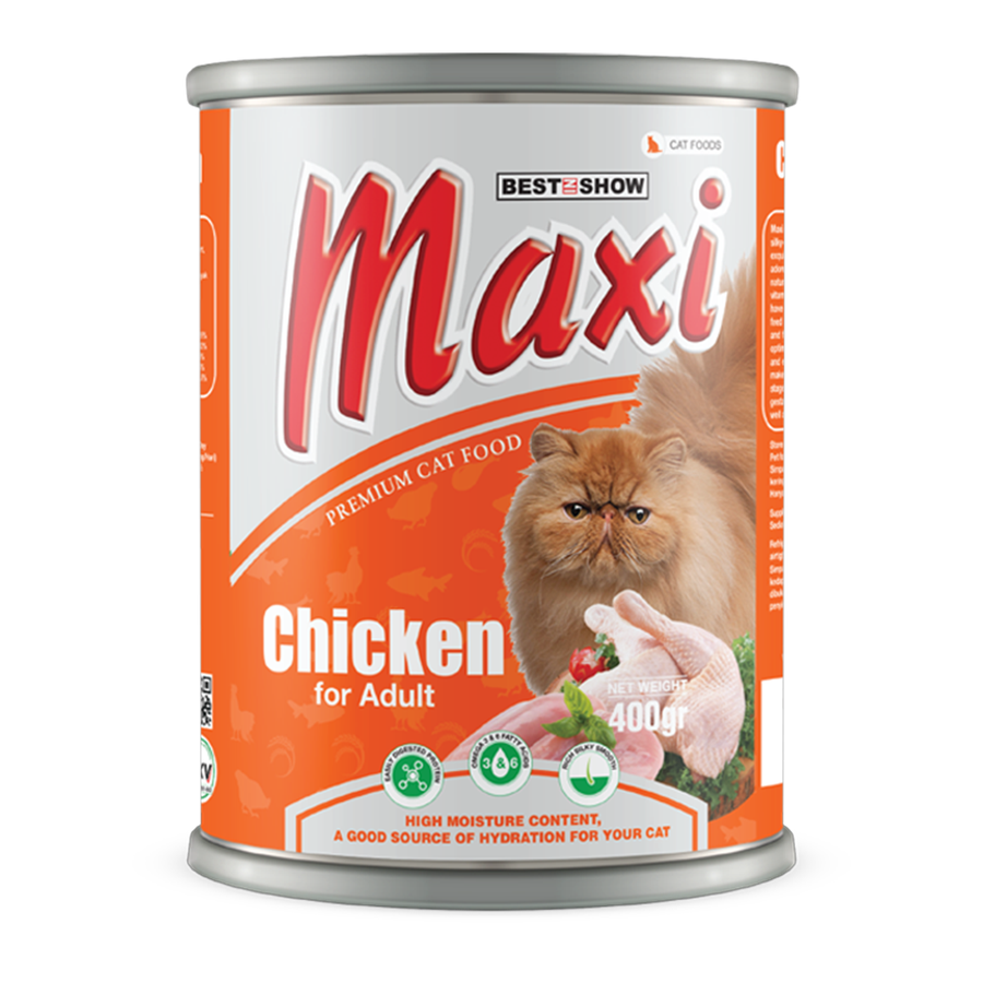 Maxi Cat Chicken Series — Chicken (400 g)