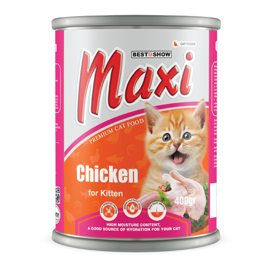 Maxi Cat Chicken Series — Chicken (Kitten) (400 g)