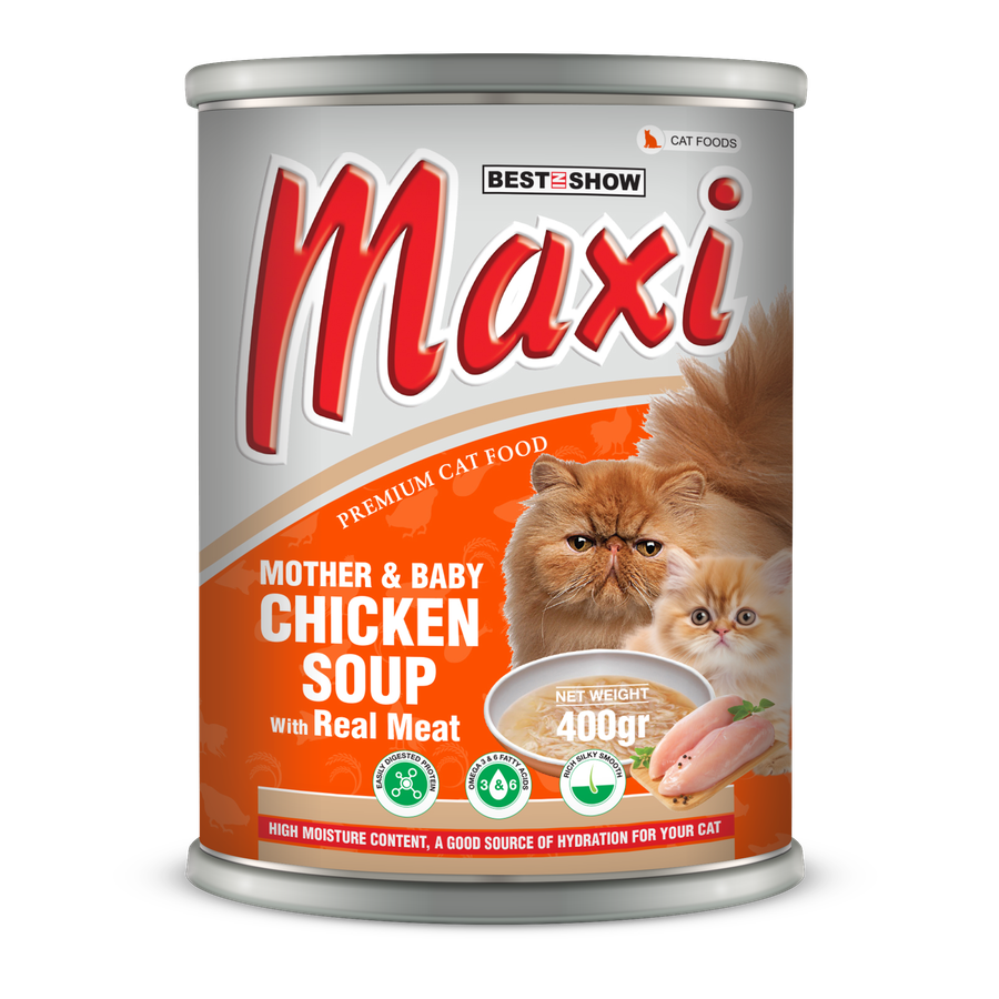 Maxi Cat Chicken Series — Mother & Baby Chicken Soup (400 g)