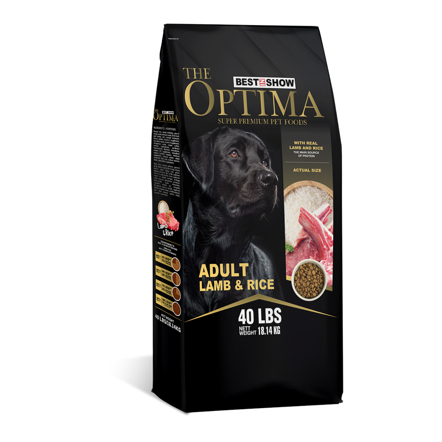 Optima — Adult Lamb & Rice (40 lbs)