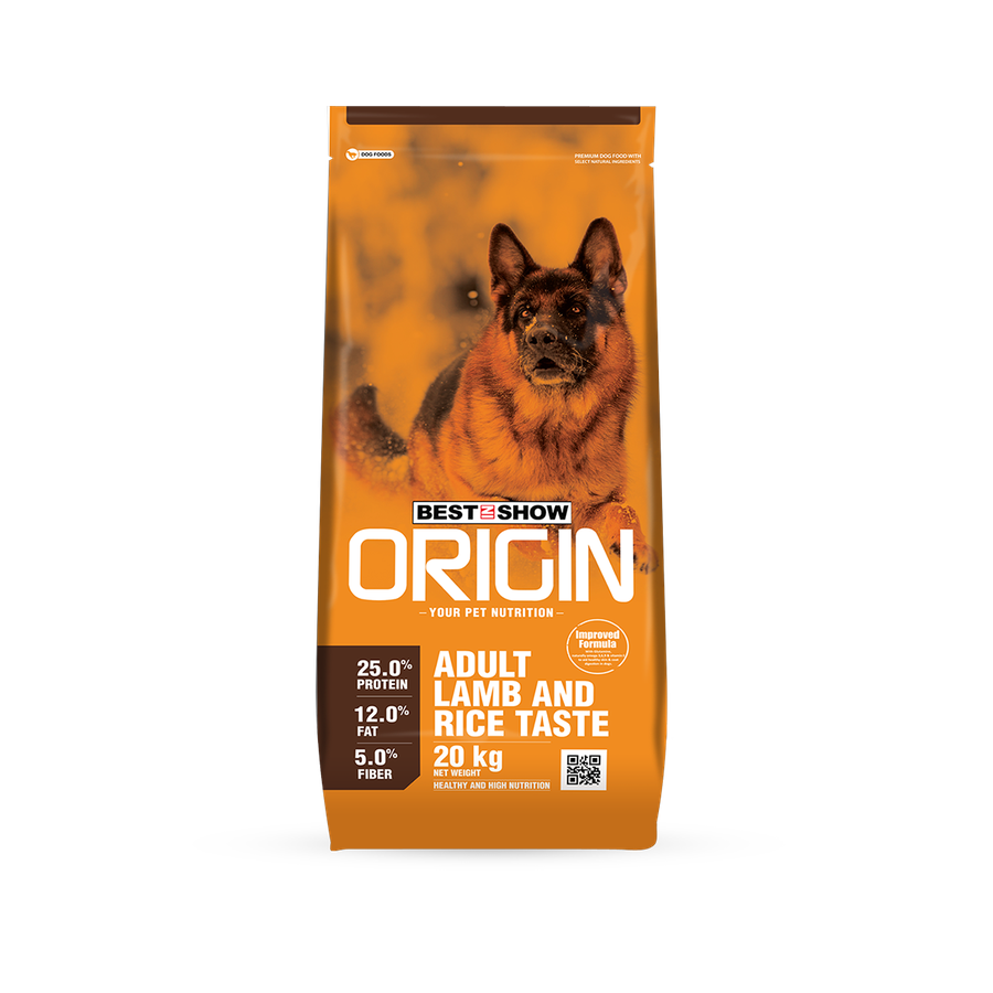 Origin Dog — Adult Lamb & Rice (20 kg)