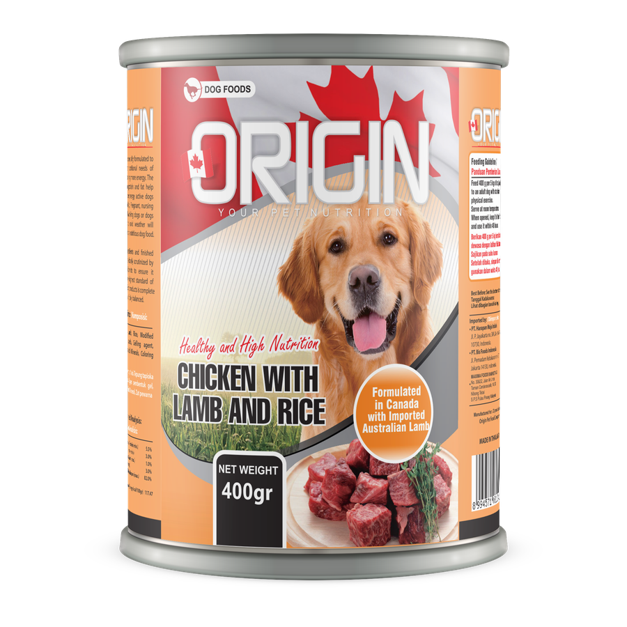 Origin Dog — Chicken with Lamb and Rice (400 g)