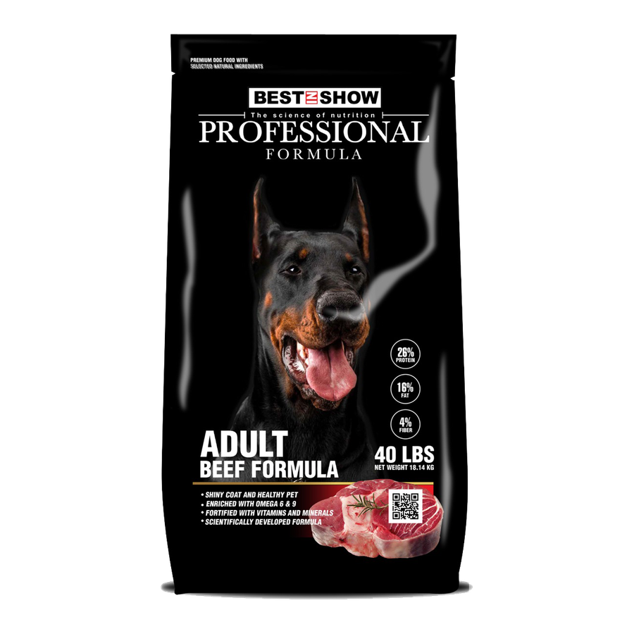 Professional Formula — Adult Beef Formula (40 lbs)