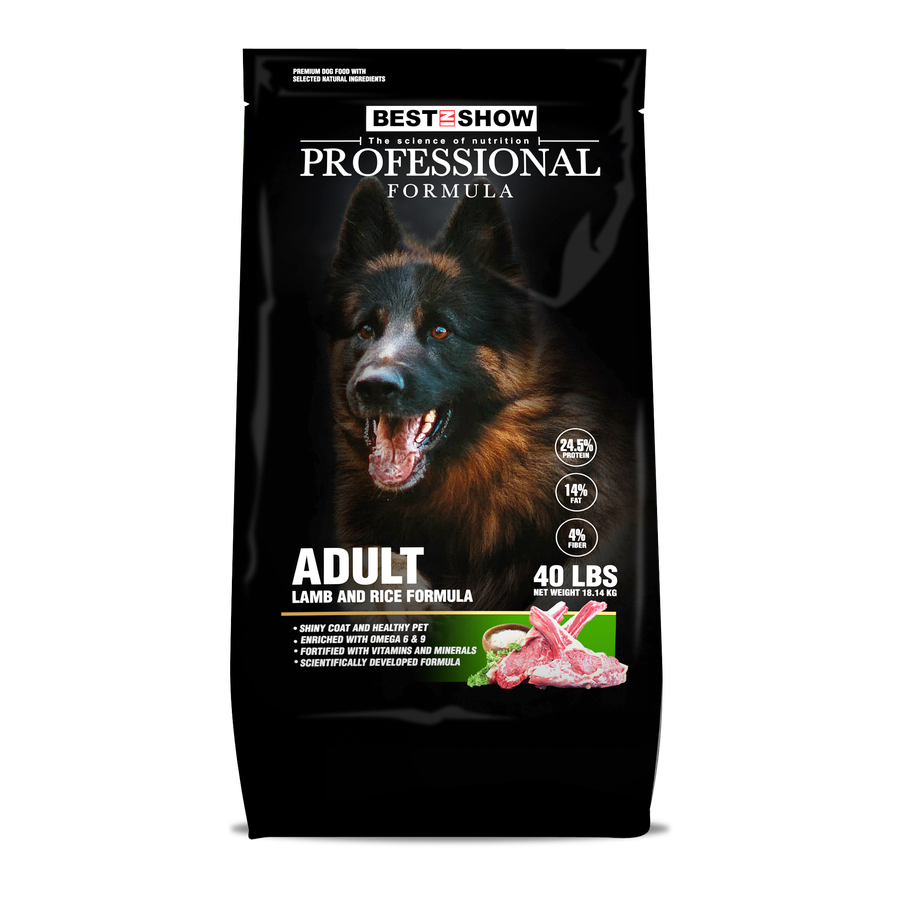 Professional Formula — Adult Lamb & Rice Formula (40 lbs)