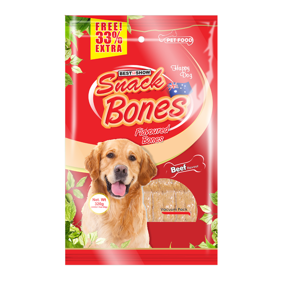 Snackbones — Snack Bones — Beef Flavour (320 g)