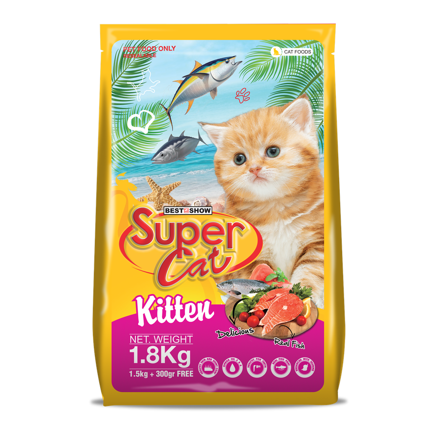 SuperCat Dry — Kitten (1.8 kg)