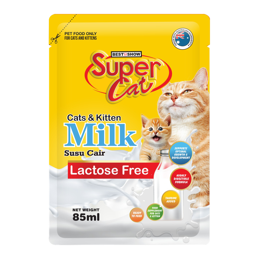 SuperCat Milk — Lactose-Free Milk (85 mL)
