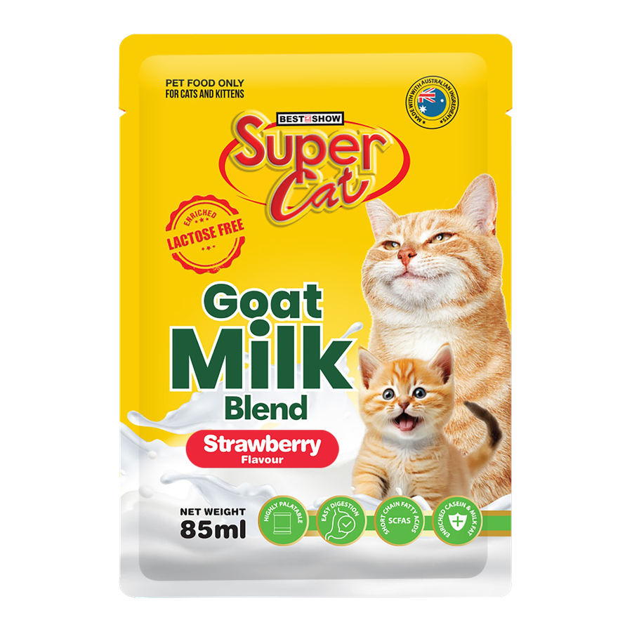 SuperCat Milk — Strawberry (85 mL)