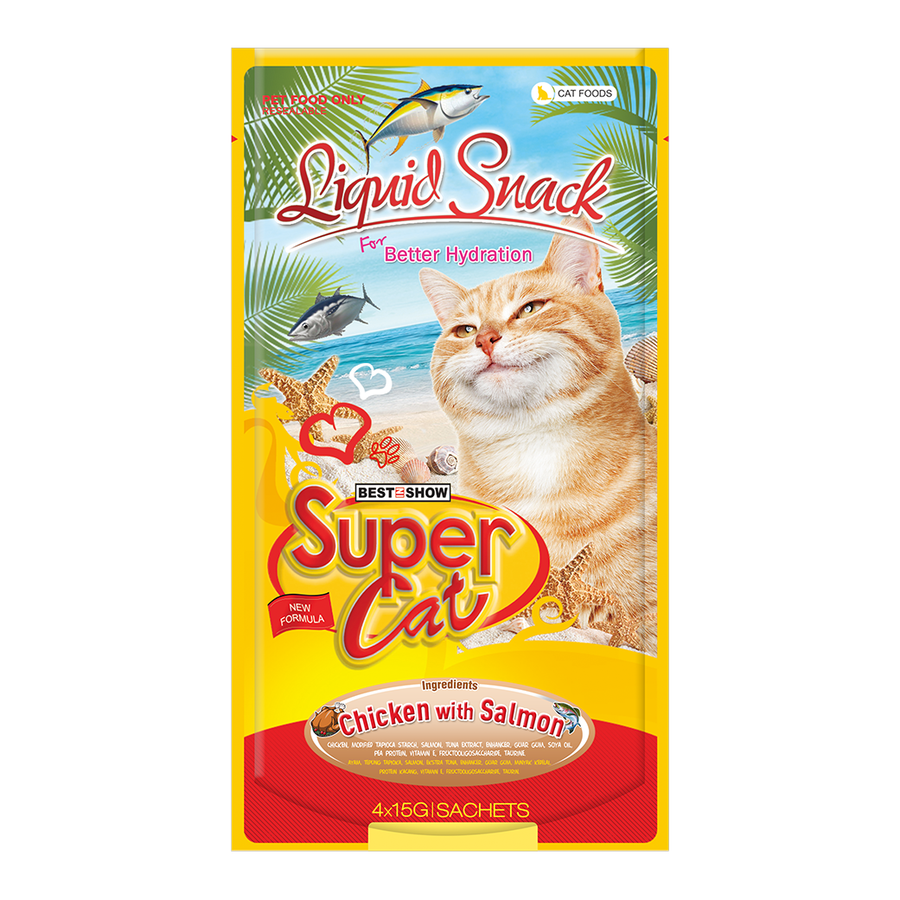 Liquid Snack — Chicken with Salmon (15 g)
