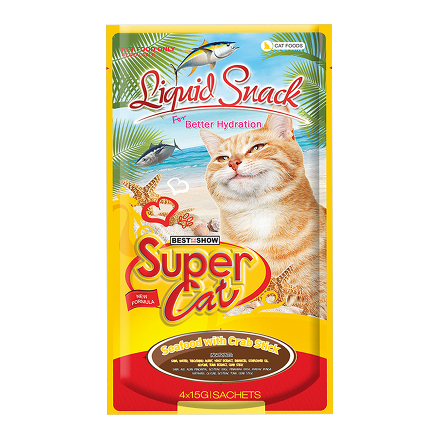 Liquid Snack — Seafood with Crabstick (15 g)
