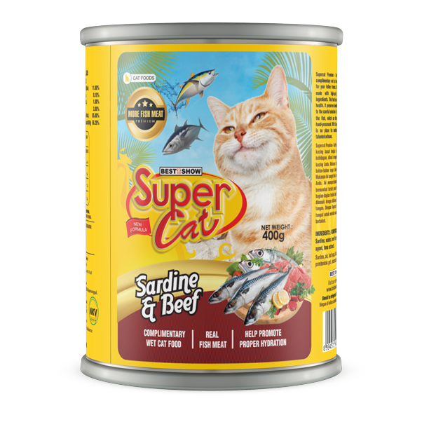 Premium — Sardine & Beef (400 g)