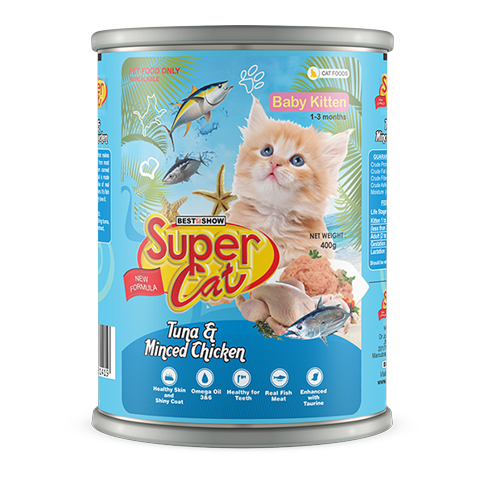 Tuna Series — Tuna & Minced Chicken for Baby Kitten (1-3 mo) (400 g)