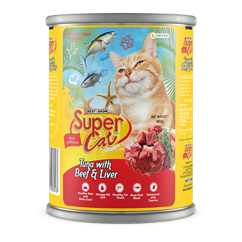 Tuna Series — Tuna with Beef & Liver (400 g)