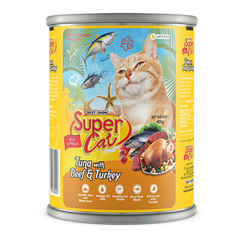 Tuna Series — Tuna with Beef & Turkey (400 g)