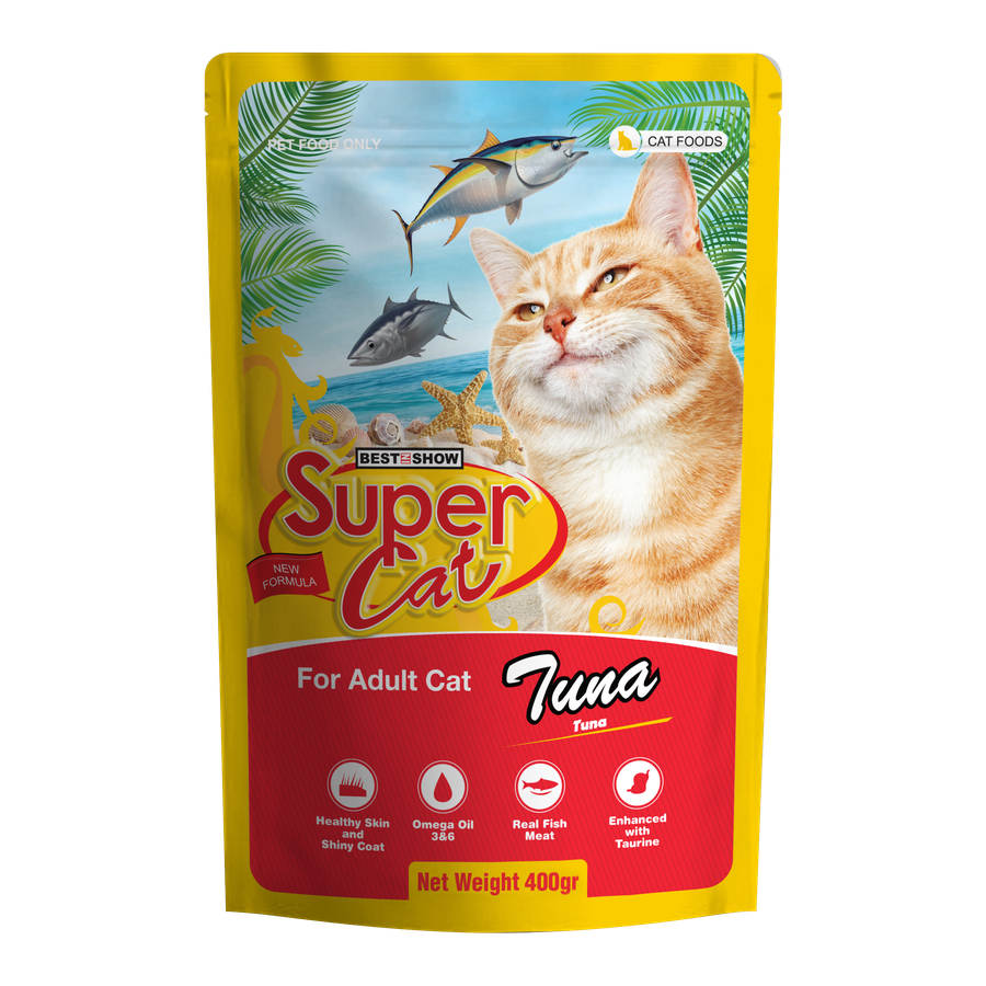 SuperCat Pouch — Tuna (400 g)
